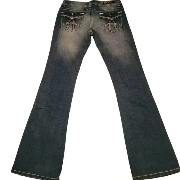 Red Rivet Jeans 7 - Picture 3 of 5